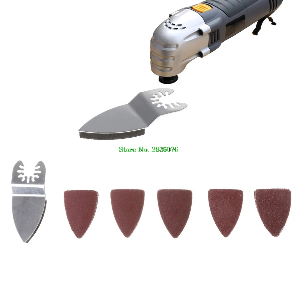 Sanding Paper+Finger Sanding Pad For Multifunction Oscillating Power