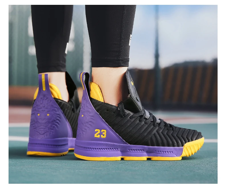 Мужская и женская Баскетбольная обувь, парные баскетбольные кроссовки Lebron, амортизирующие тренировочные баскетбольные ботинки, дышащая уличная спортивная обувь