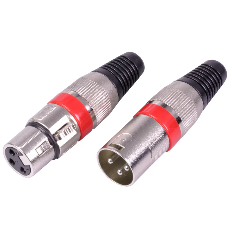4 комплекта разъемов XLR 1 шт. NC3MXX и NC3FXX Штекерный гнездовой набор 3 Pin разъем 7 цветов