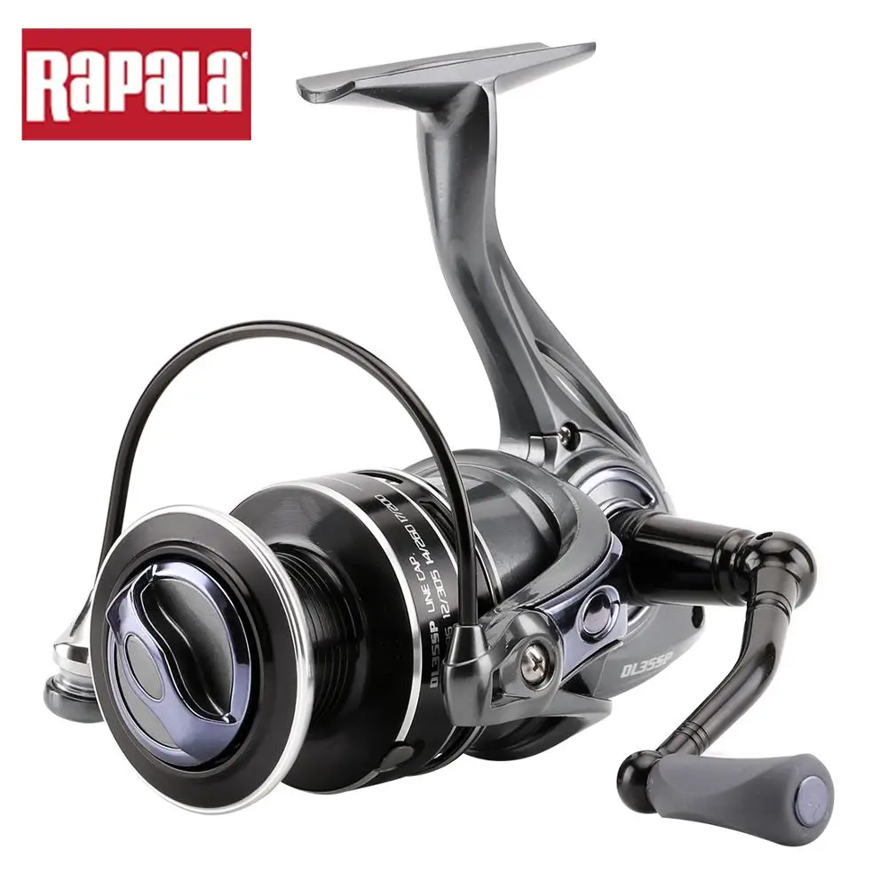 Оригинальная спиннинговая катушка Rapala DELTA 5+ 1BB 5,5: 1 высокопрочная графитовая композитная длинная Литая Катушка для соленой воды