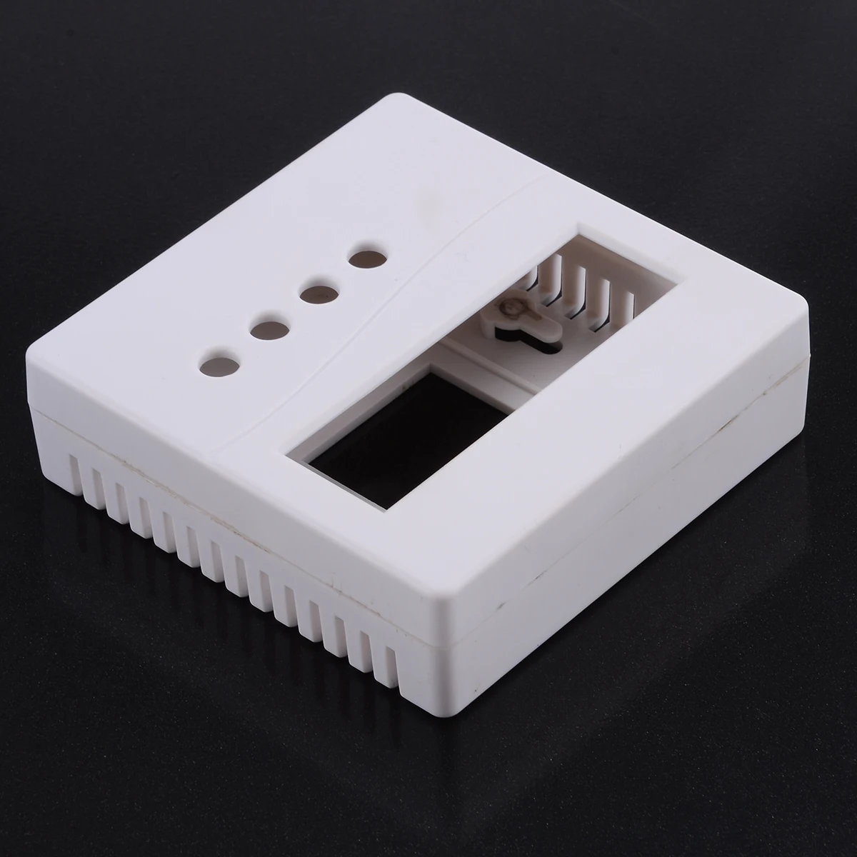 Waterproof White Cover Plastic Electronic Cable Project Box Enclosure Case for DIY LCD1602 with Button Caps