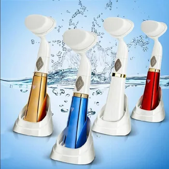 

Sarmocare 5PCS Portable Electric Face Clean Device Cleaner Skin Care Massager Cleansing Brushes Face Cleaning brush Free Shippi