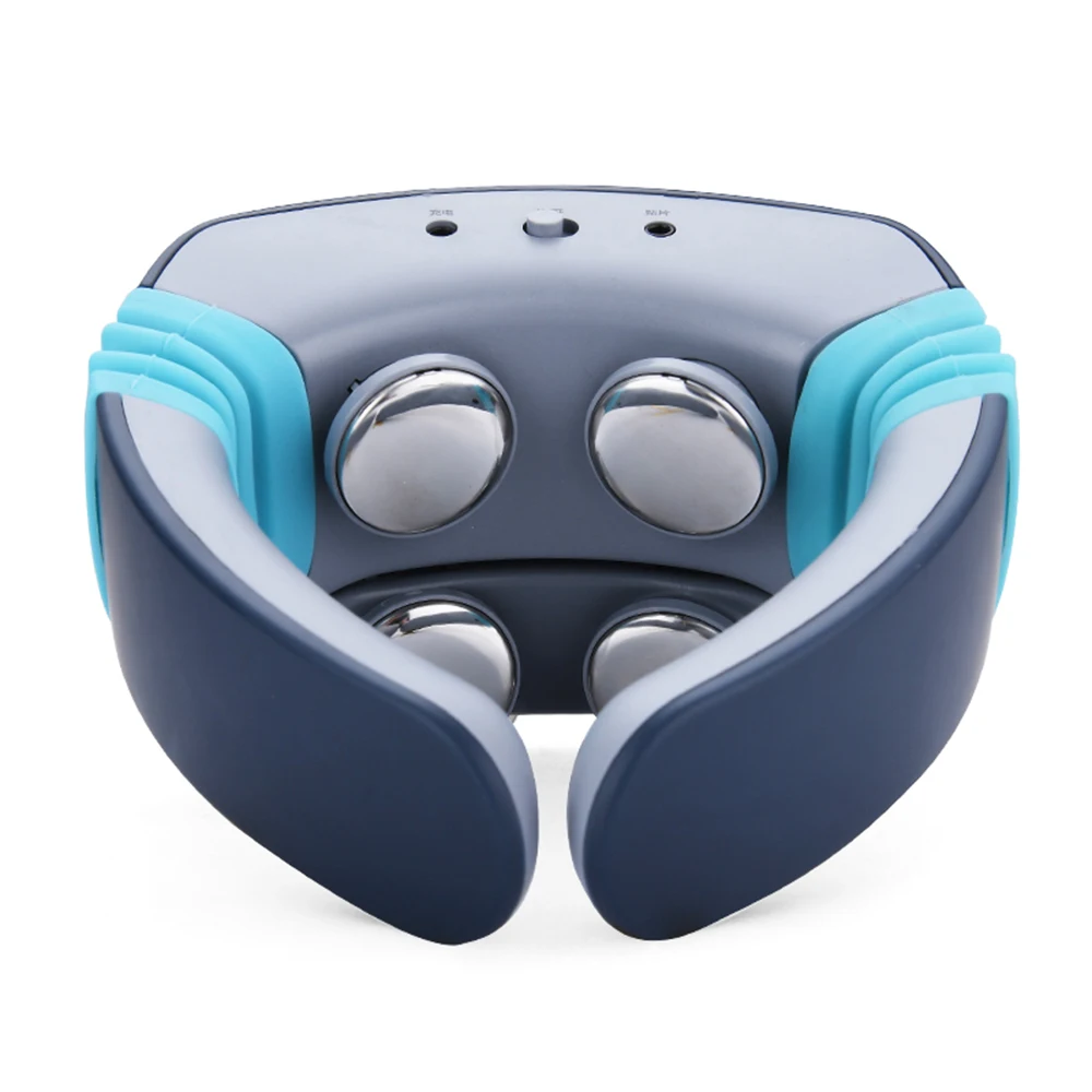 Quatro-cabeça de Pulso Alívio da Dor Ferramenta de Saúde Terapia Magnética Infravermelho Distante Aquecimento Massagem Nova Inteligente Cervical Massageador Elétrico 23 alívio da dor ferramenta de saúde