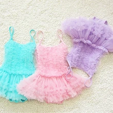 Детский купальник, милый цельный, премиум, летний купальник для девочек, кружевной стиль, Раздельный купальник, закрытый купальник, пляжная одежда с шапками