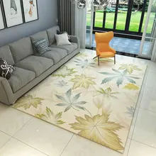 Простой Nordic современный ковер Американский китайский цветок гостиная журнальный столик диван спальня прикроватный коврик