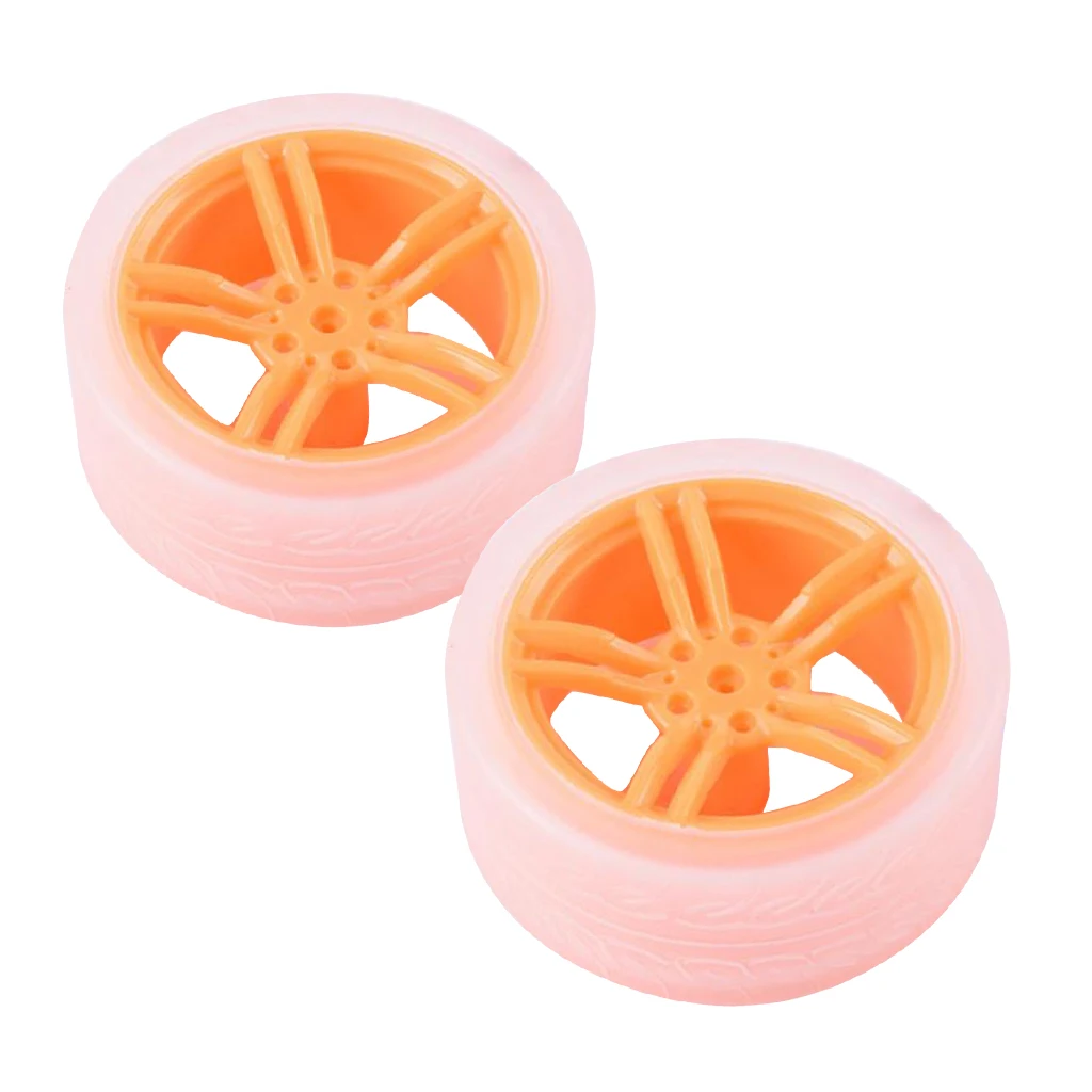 DIY Rubber Plastic Motor Wheel Tyre Tire For Smart Robot Car wheels