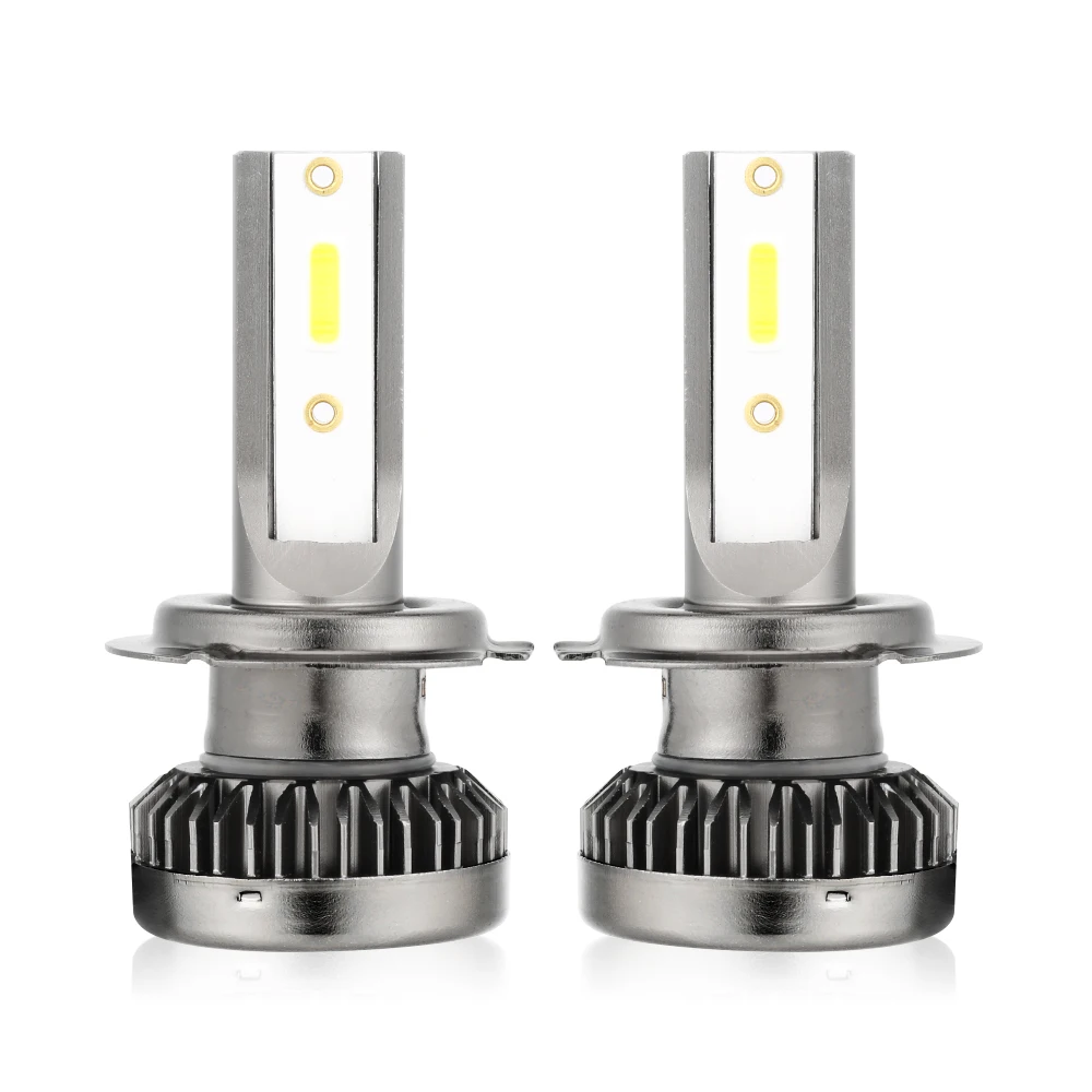 

2x Mini Led H7 Headlight Bulbs 8000LM H1 H7 Led Bulb 9005/HB3 9006/HB4 H8 H9 H11 Fog Light COB Car Light Kits 6000K 12V
