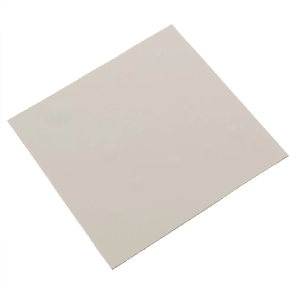 

100mmx100mmx0.5mm GPU CPU Heatsink Cooling Thermal Conductive Silicone Pad for Graphic Cards Chips Bridge Memory Chipset IC