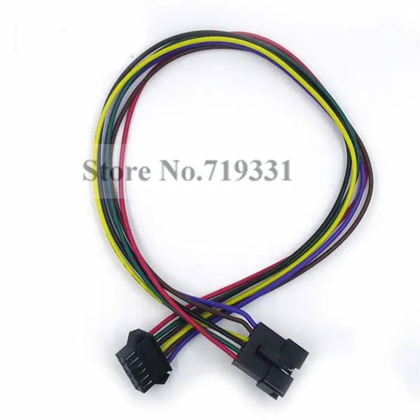 

1000pcs SM 6 Pin 2.54 6P Double End Male and Female Connector Plug with Cable
