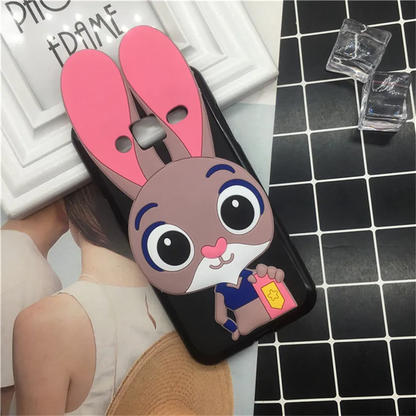 

A5 Phone Case for Samsung Galaxy A5 2015 A500F A500 SM-A500F A500H Back Cover Luxury 3D Rabbit Soft Silicone TPU Case Funda