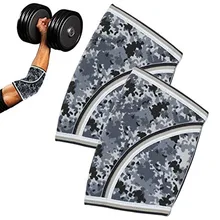 7mm cotovelo mangas (par) envoltórios de pulso pesados-suporte e powerlifting, tênis-cinta de neoprene para ambas as mulheres e