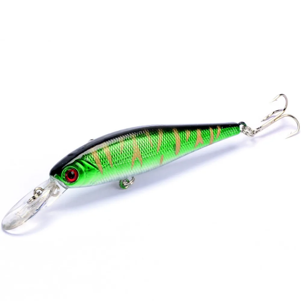 1pcs Classic Minnow Fishing Lure Hard Artificial Bait Bionic 3D Eyes 10cm 9.4g Fishing Wobblers Crankbait Plastic Fish Tackle 1pcs Classic Minnow Fishing Lure Hard Artificial Bait Bionic 3D Eyes 10cm 9.4g Fishing Wobblers Crankbait Plastic Fish Tackle