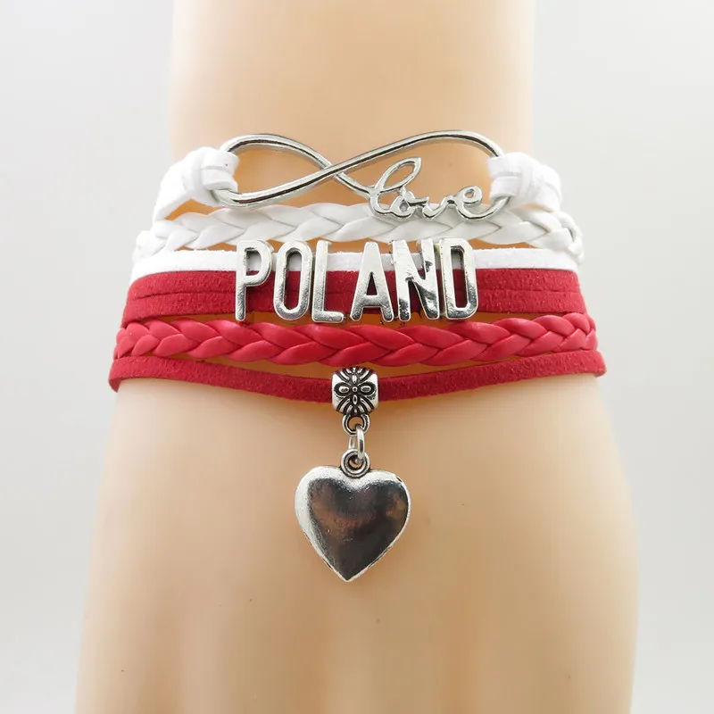 Love-Poland-Bracelet-Handmade-Charm-Poland-Women-And-Men-Bracelets ...