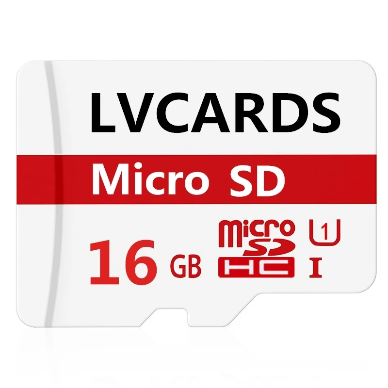 LVCARDS8 микро sd карты Class10 TF карта, 16 ГБ, 32 ГБ, 64 ГБ, 128 ГБ макс 80 МБ/с. с USB3.0 microsd карты памяти для телефонов D01-9 - Емкость: 16GB-Class10