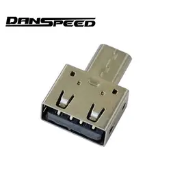 Danspeed 1 шт. usb-переходник USB 2,0 для типа мужчин и женщин OTG конвертер портативный