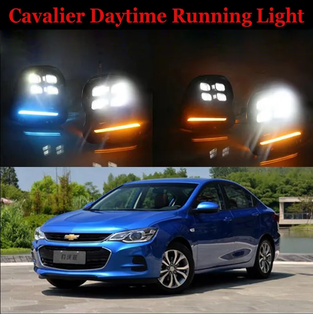 Hireno Super Bright Led Daytime Running Light For Chevrolet Cavalier Hireno Super Bright Led Daytime Running Light For Chevrolet Cavalier 2017 Car Drl Fog Lamp 2pcs