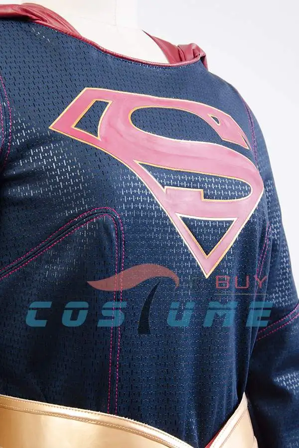 Women's Supergirl Costume Cloak Dress - Movie Halloween Carnival Cosplay - Custom Made image 6