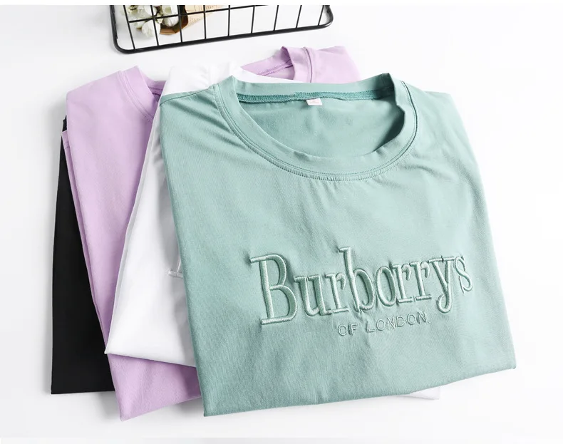 Letter T-Shirt Women  (17)
