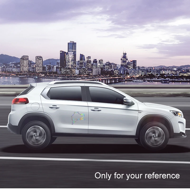 14cm12.5cm Car Styling Racing Road Racing Nurburgring Creative Fashion Window Stickers (4)