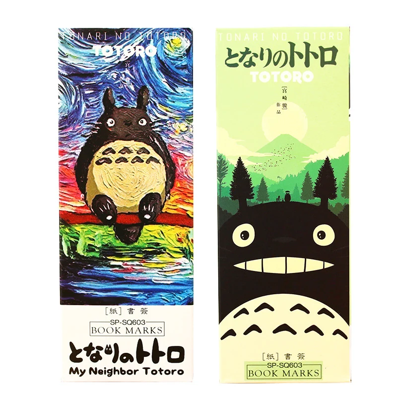 

32 pcs/pack Kawaii My Neighbor Totoro Bookmark Cartoon Paper Book Marks Gifts Stationery Office Accessories School Supplies