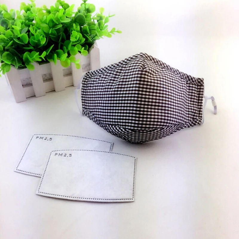 

1Pcs Reusable Activated Carbon Mask Face Mouth Mask Anti Dust Mask Filter Windproof Mouth-muffle Proof Flu Face Masks Care