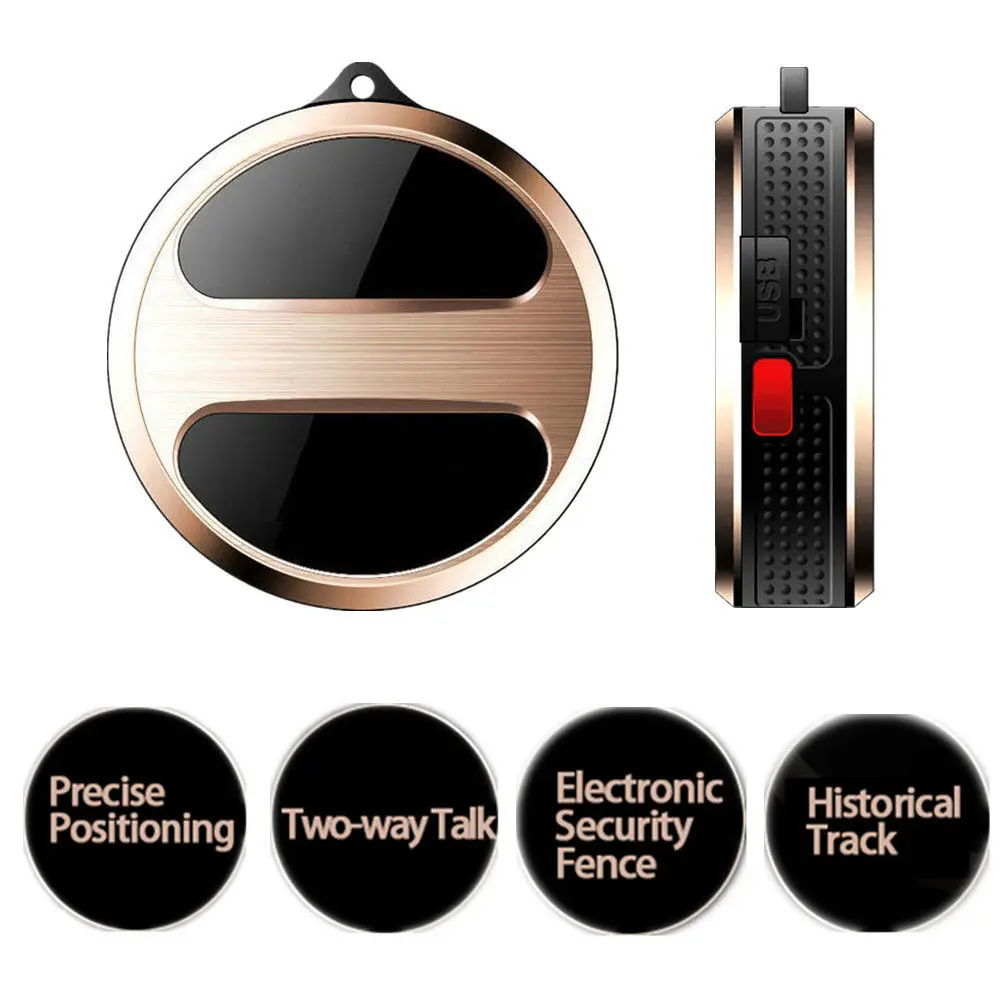

Mini Portable GPS Tracker Waterproof IP65 Locator With Google Map Keychain GPS Tracker For Children Kids Cat Dog SOS Alarm GSM