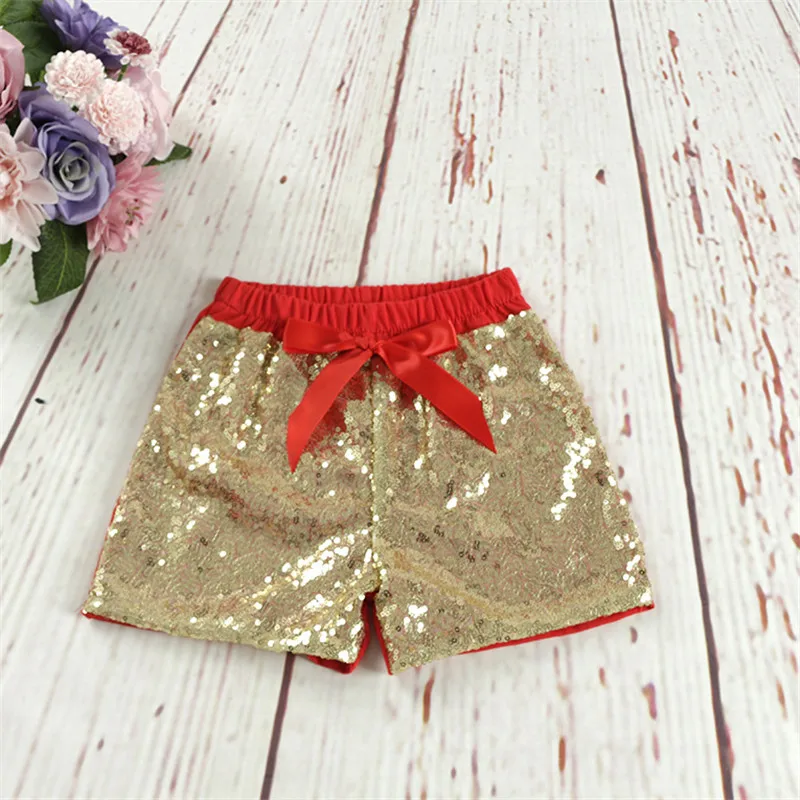 

Gorgeous Outfit Baby Girls Shorts+Headband Cute Toddler Kids Baby Girls Clothes Bow-knot Sequins Party Pants Baby Clothes