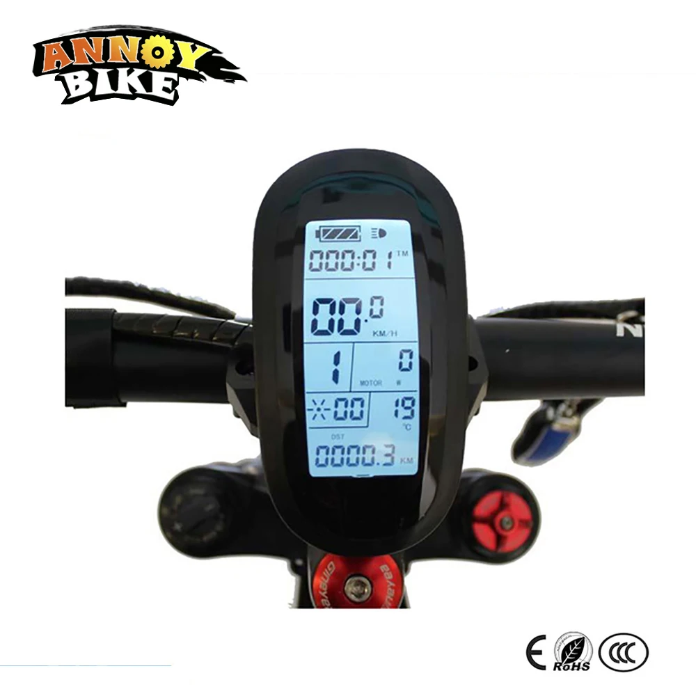 KT-LCD3 Display Intelligent Control Panel Ebike LCD Display 24V 36V 48V 72V