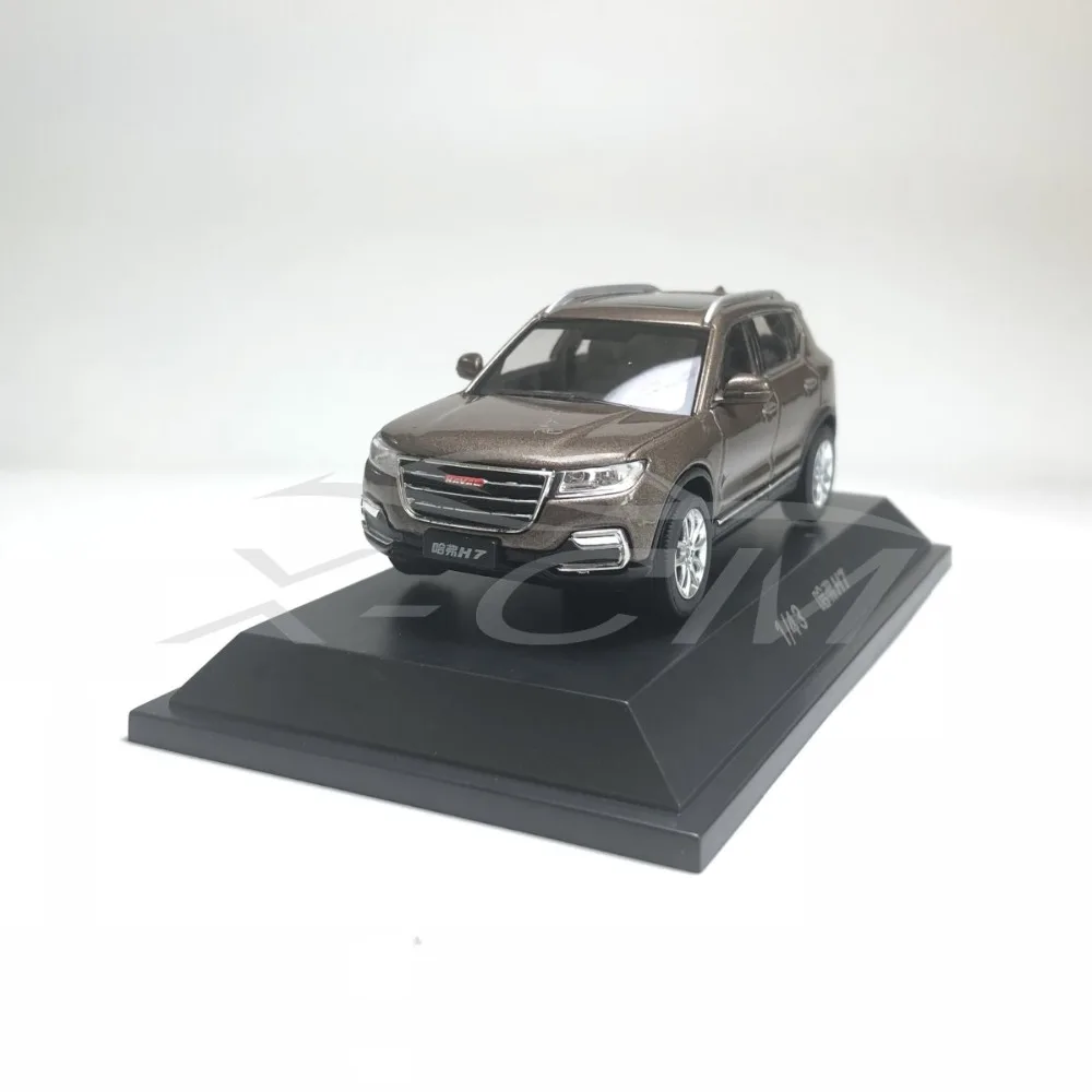 Литая модель автомобиля Great Wall Haval H7 1:43 можно откатить (коричневый) + маленький