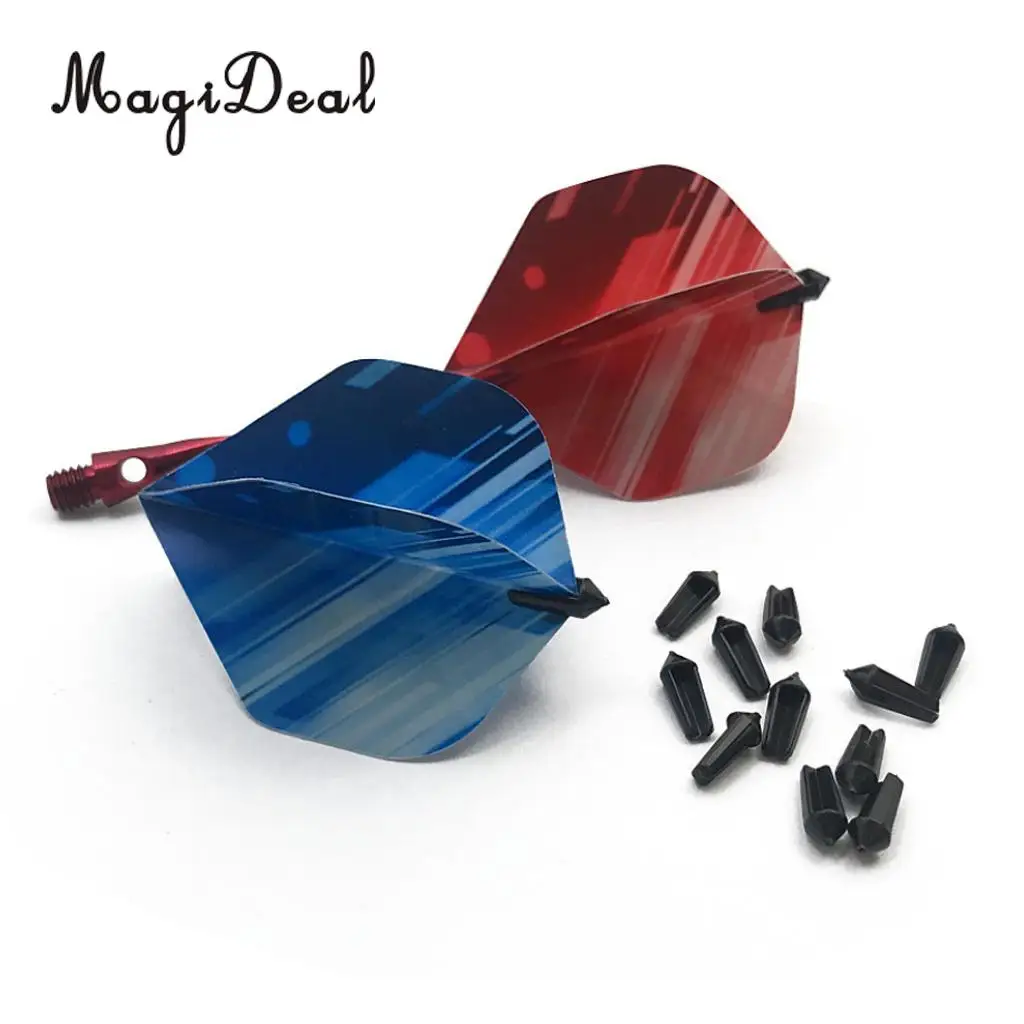40Pcs/Set Universal Dart Flights Protectors, Darts Tail Wing Protective Tip Replacement