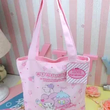 Модная женская сумка, Холщовая Сумка на плечо, для студентов, холщовые сумки с героями мультфильмов, милые сумки для шоппинга