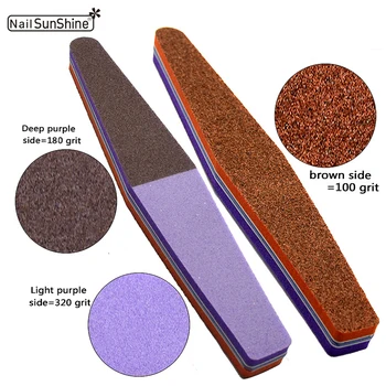 

2Pcs 3 Ways Nail Art Buffer Buffer File Nail Art Tools DIY lime a ongle File Block Nail File Sanding Nail Art Tools Manicure
