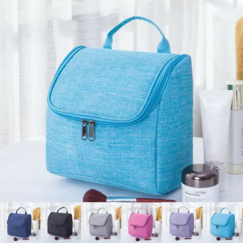 LARGE COSMETIC MAKE UP TRAVEL TOILETRY BAG CASE WASH HOLDER ORGANIZER HANDBAG UK | Дом и сад