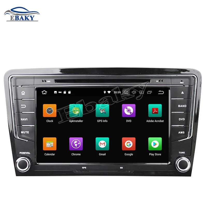 Cheap 2din 8inch 4GB RAM 32/64GB ROM Octa Core Android 9.0 Car DVD Radio for VW Santana 2013 2014 2015- with GPS/WIFI/Bluetooth 2