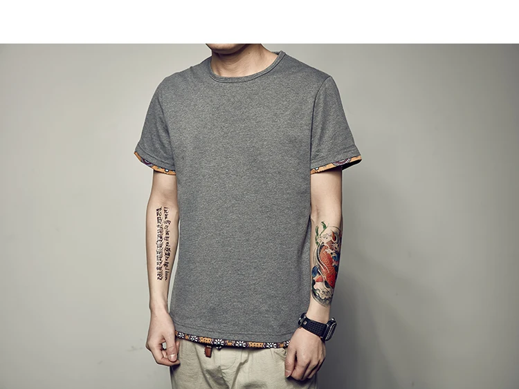 

5151J-Workout fitness men Short sleeve t shirt men thermal muscle bodybuilding wear compression Elastic Slim exercise clothing