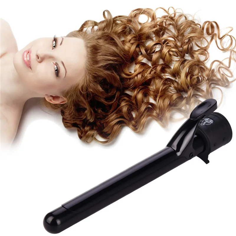 19 мм-25 мм Плойка для профессиональной завивки керамические бигуди ролик Плойка для волос Электрический Curl контроль температуры щипцы для