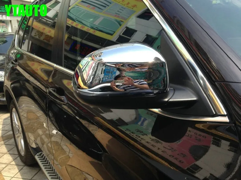 Auto rear view mirror cover,car side mirror cap for X6 2015,ABS chrome