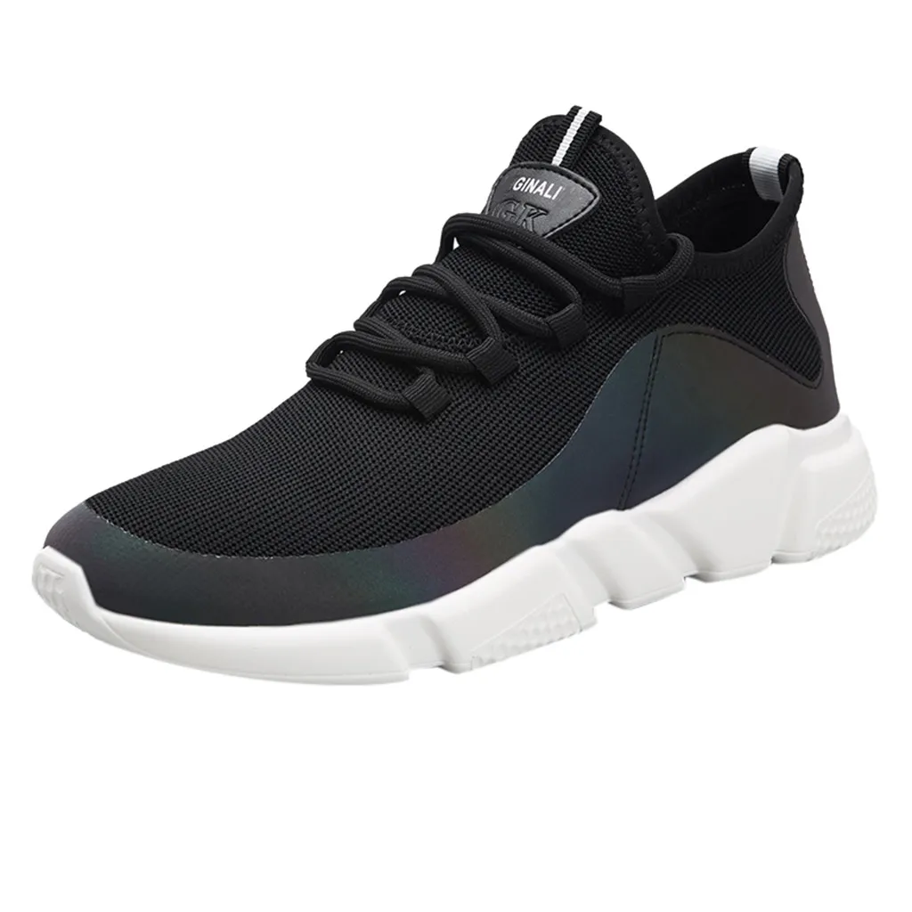 

CHAMSGEND 2019 New Men's Wild white fashion mixed color sneakers breathable fashion wild casual casual running shoes