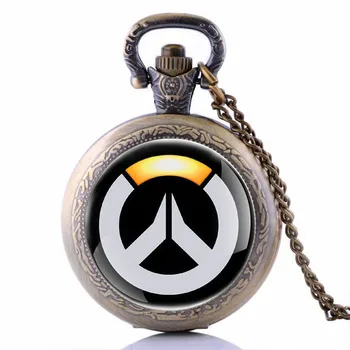 

Unique Bronze Fishing Sculpture Pocket Watch for Men Women Necklace Fob Chain Steampunk Clock Quartz Retro Pocket Watches Gifts