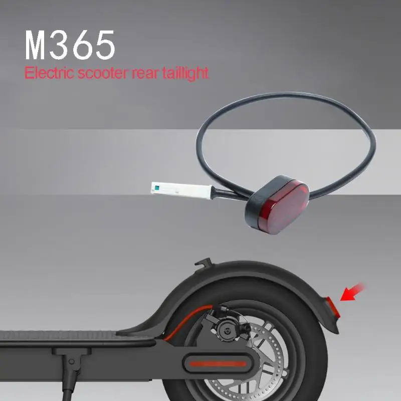 Задний фонарь скутера для Xiaomi 365 светодиодный задний светильник спин птица электрический скутер Шахтерский фонарь стоп-сигнал светильник