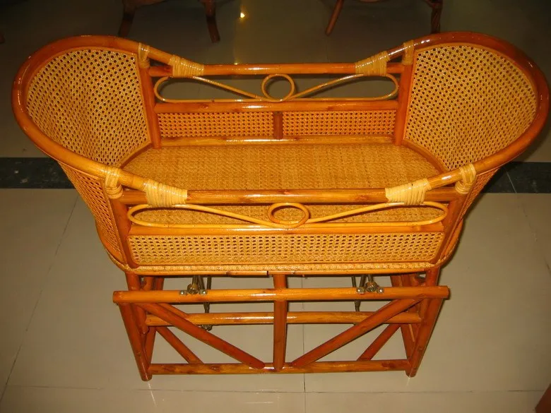 cane baby cradle