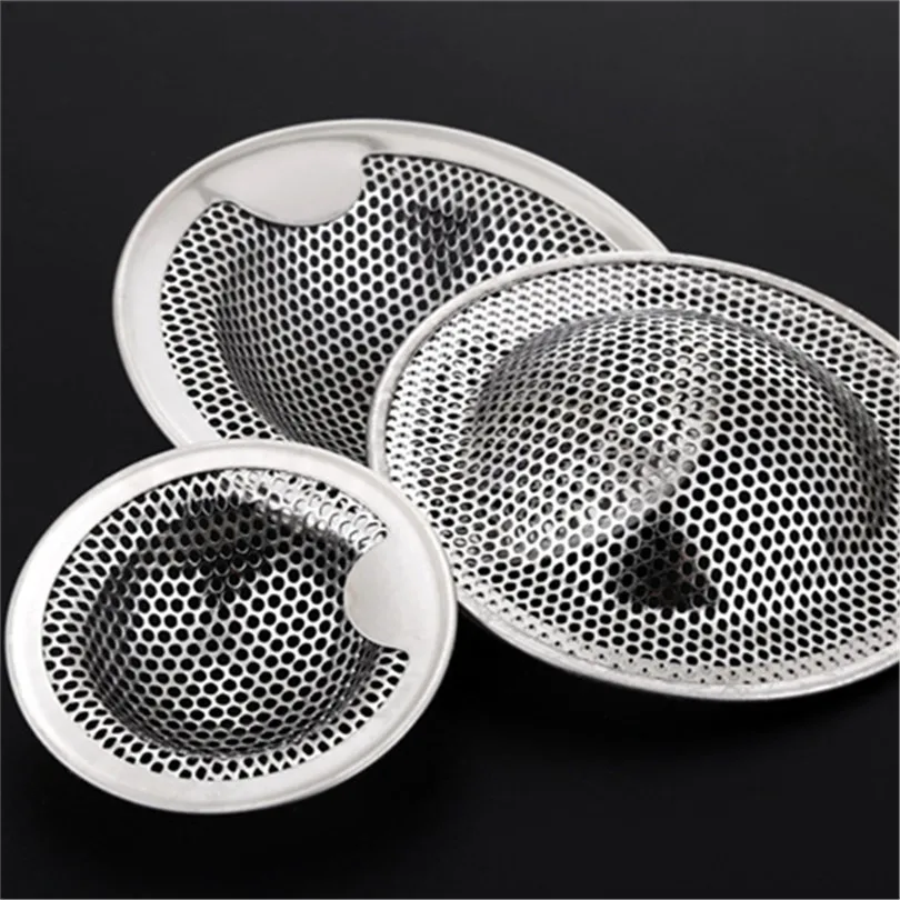 Kitchen stainless steel Water Sink Strainer drain filter plug Cover Floor Drain Plug Bath Catcher Drain Plug (4)