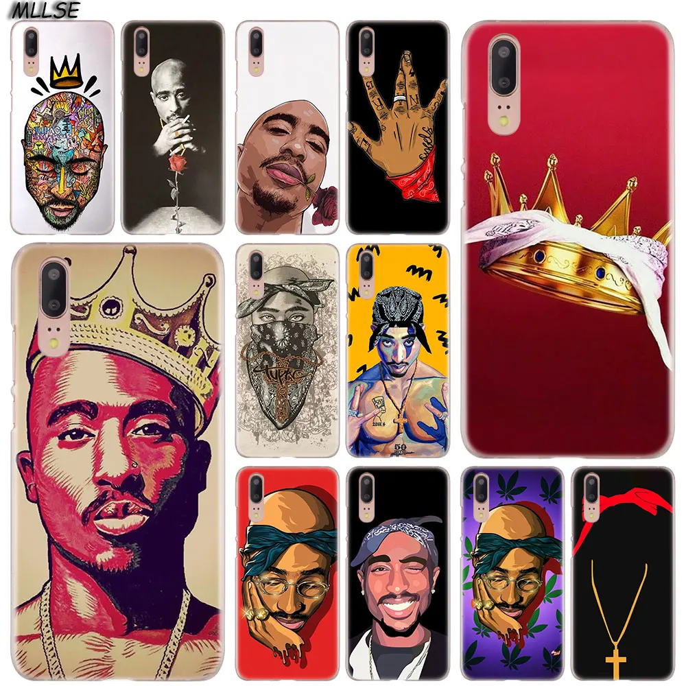 

2Pac Tupac Amaru Shakur And Rose Hard Case Cover for Huawei P30 P20 P10 P9 P8 Lite 2017 P30 P20 Pro Mini P Smart 2019 Cover Hot
