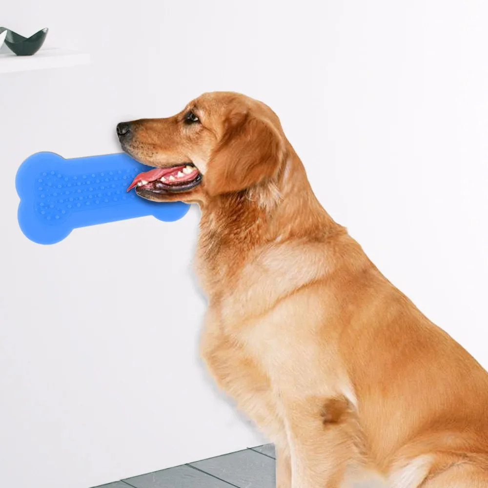 

1PCS Silicone Dog Lick Pad Dog Washing Distraction Device Creative Dog Bath Toy Easy Bathing Aider Shower Training Tool