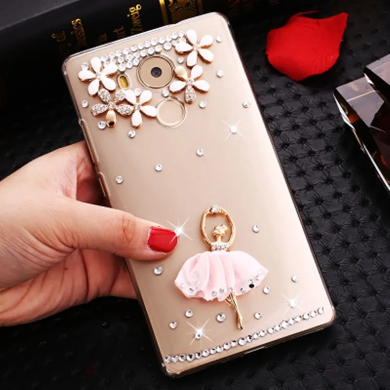 Чехол со стразами и кристаллами для Huawei P8 lite 2017 P9 P10 plus P20 mate 10 pro honor 9 6c 7a 8x P чехол