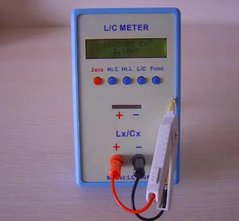

Free Shipping! LC200A handheld inductance capacitance meter digital bridge, LCR meter