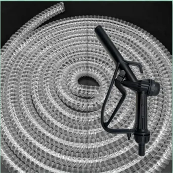 

Oil Pump PVC Transparent Threaded Hose Oil Pipe Cold Resistant Plastic Tap Pipe High Pressure Pipe Diameter 19 mm oil gun