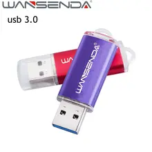 USB флеш-накопитель WANSENDA 3,0, 256 ГБ, 128 ГБ, 64 ГБ, 32 ГБ, флеш-накопитель, мини USB флешка, 16 ГБ, 8 ГБ, карта памяти, 4 Гб, флешка