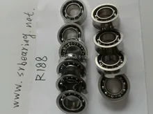 50pcs R188kk 6 35 12 7 4 762 R188UU 10 steel balls R188 YOYO ball bearings