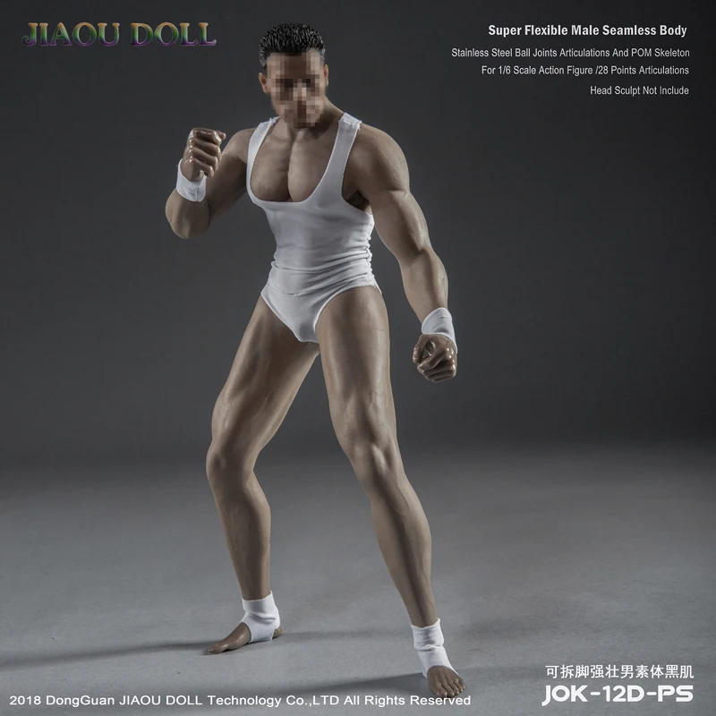 1/6 Scale Male Body Super-Flexible Strong Muscular Man Seamless Body Figure Model Stainlee Steel Skeleton Collection Toys 1/6 Scale Male Body Super-Flexible Strong Muscular Man Seamless Body Figure Model Stainlee Steel Skeleton Collection Toys